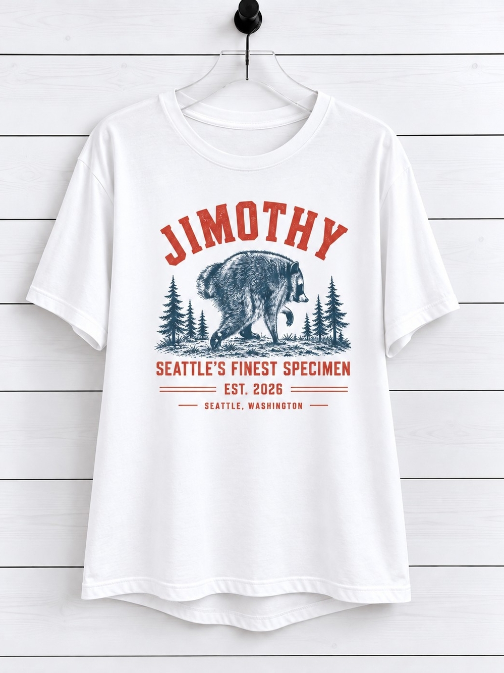 Jimothy the Raccoon tshirt